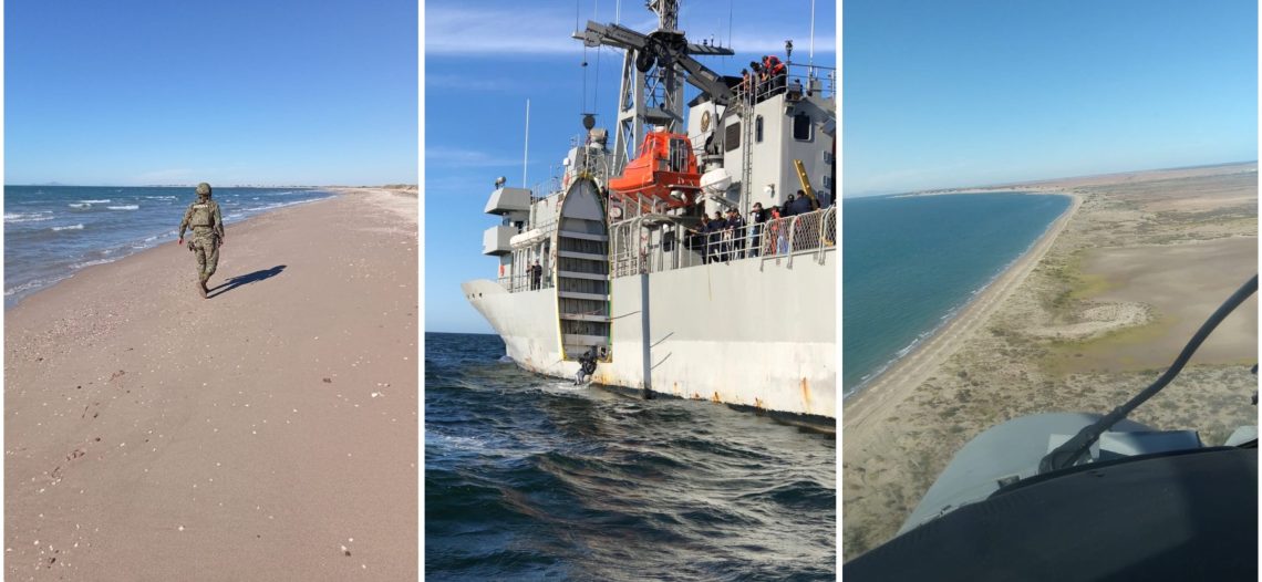 Continúa SEMAR búsqueda de Pescador desaparecido en Bahía de Kino