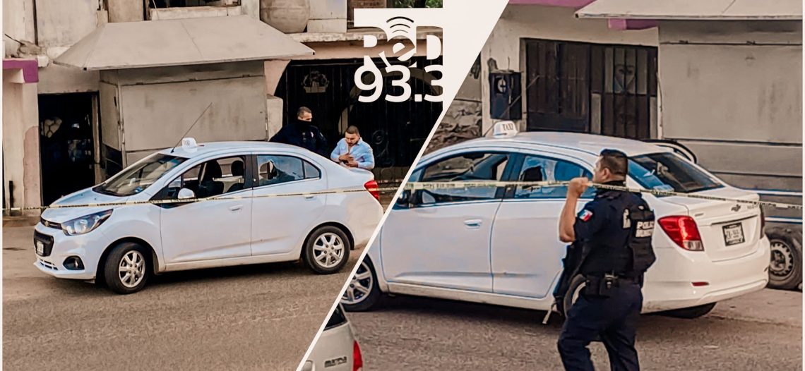 Ejecutan a hombre a bordo de un taxi