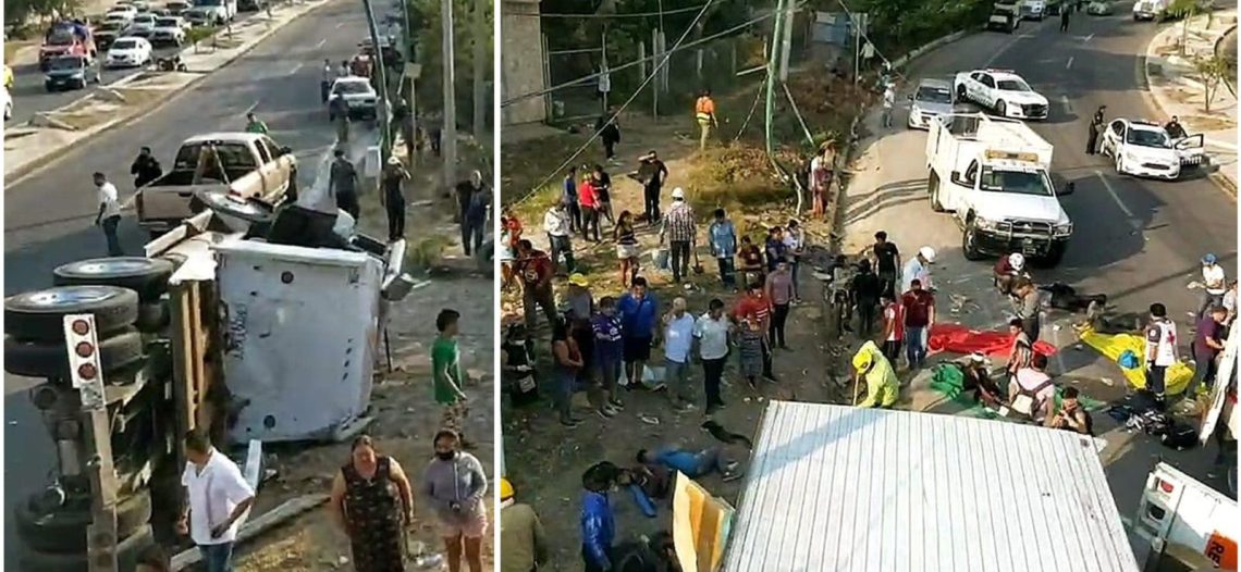 Fatal Accidente deja mas de 40 indocumentados sin vida en Chiapas