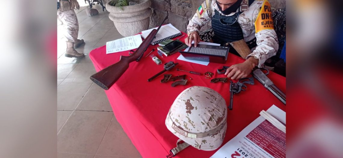 Responden bien guaymenses al programa de canje de armas 2021