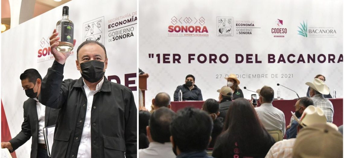 Convertiremos al bacanora en un ícono de la economía de la entidad: Gobernador Alfonso Durazo