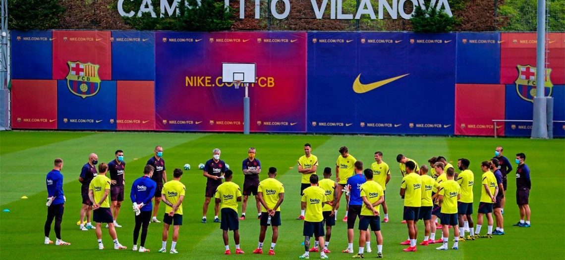 Brote de Covid-19 azota al Barcelona: Siete jugadores contagiados al momento