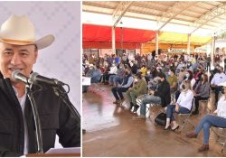 Lleva Alfonso Durazo beneficios a comunidades de Sahuaripa y Arivechi