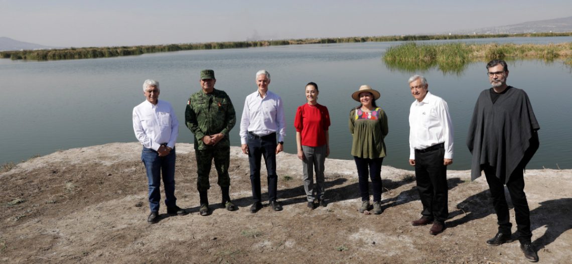 Se rescata el Lago de Texcoco para conservación de flora y fauna: López Obrador