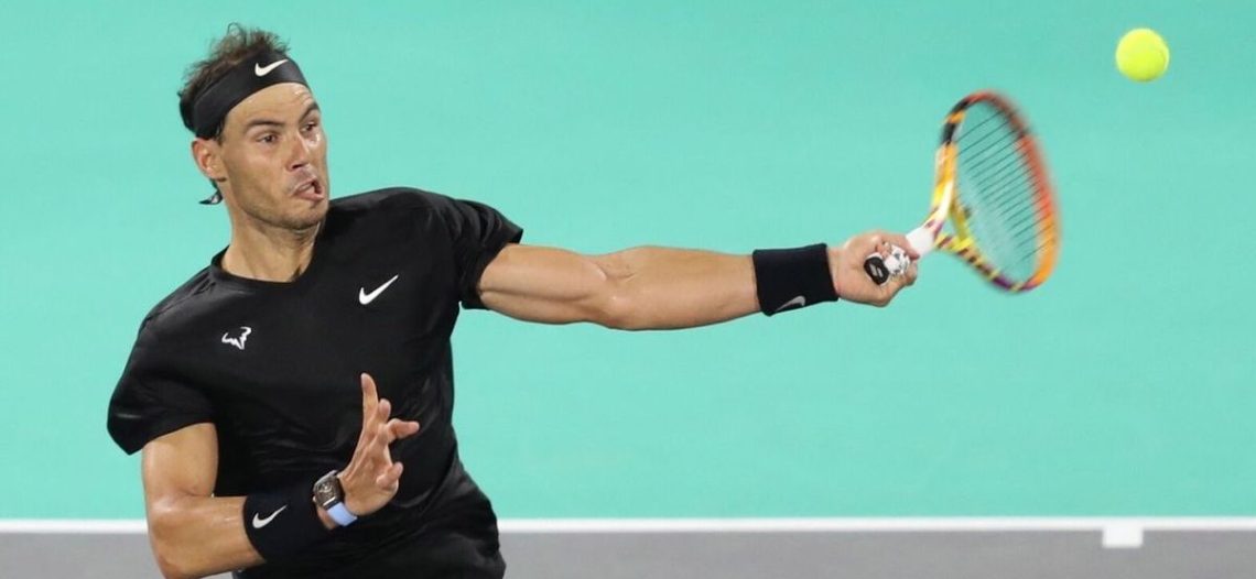 Nadal tuvo amargo regreso