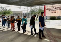 Concluyó con éxito vacunación de refuerzo a personal educativo en Sonora