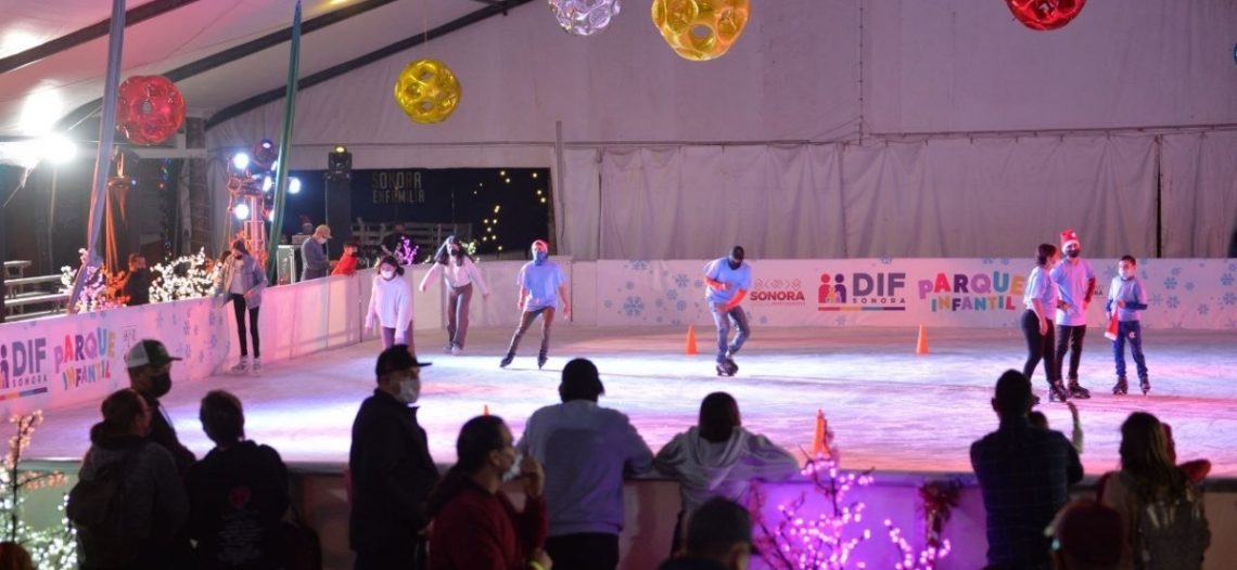 Se amplía una semana más la pista de hielo en el Parque Infantil