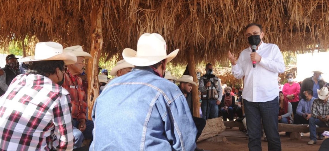 Le daremos un giro a situación de la etnia yaqui: gobernador Alfonso Durazo