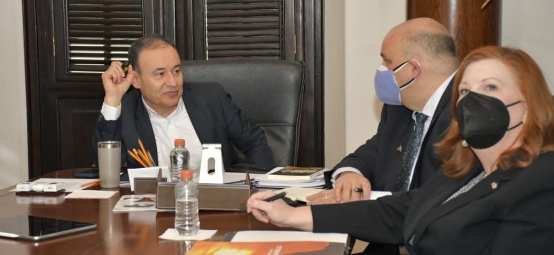 Sonora y EEUU trabajan para impulsar una región más segura y prospera