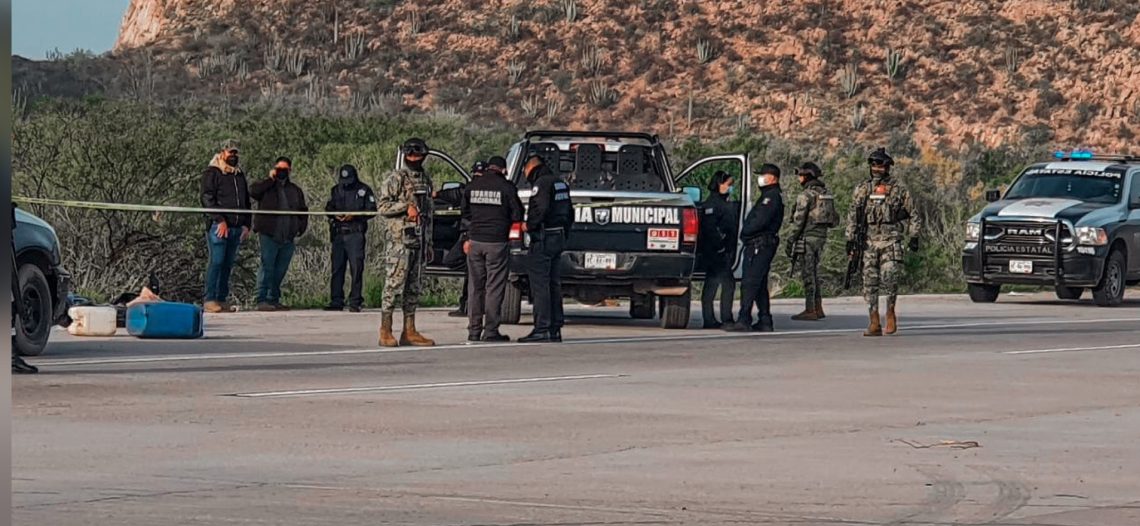 Arrojan 2 cuerpos «encobijados» en Empalme