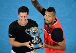 Kyrgios y Kokkinakis, campeones del dobles del Abierto de Australia