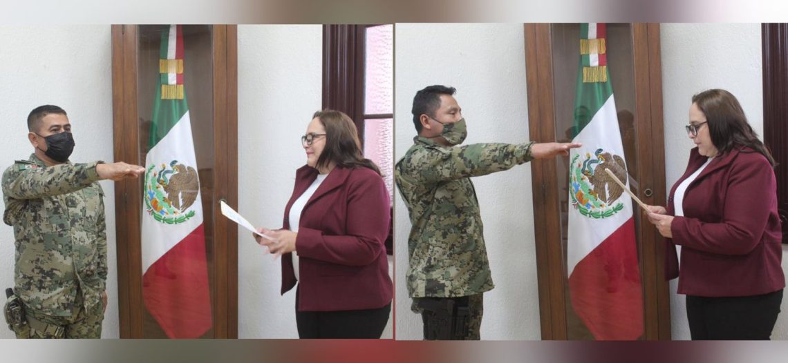 Toman protesta nuevos funcionarios en Seguridad Pública