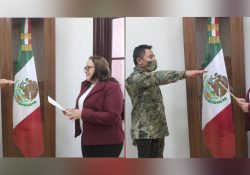 Toman protesta nuevos funcionarios en Seguridad Pública