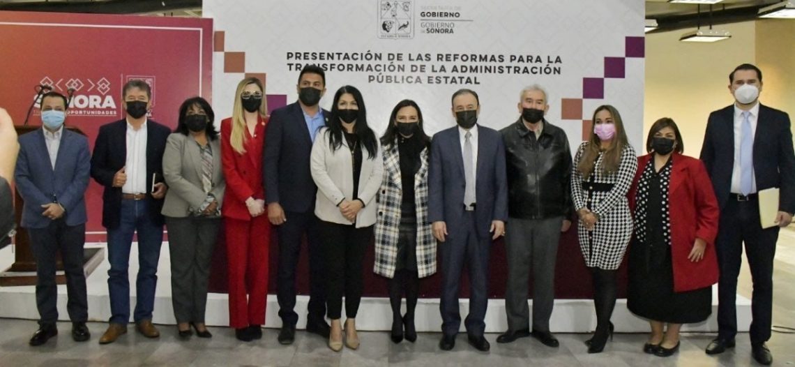 Presenta Alfonso Durazo reformas para la transformación institucional de Sonora
