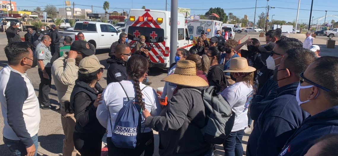 Arriban colectivos de búsqueda a San Luis Río Colorado