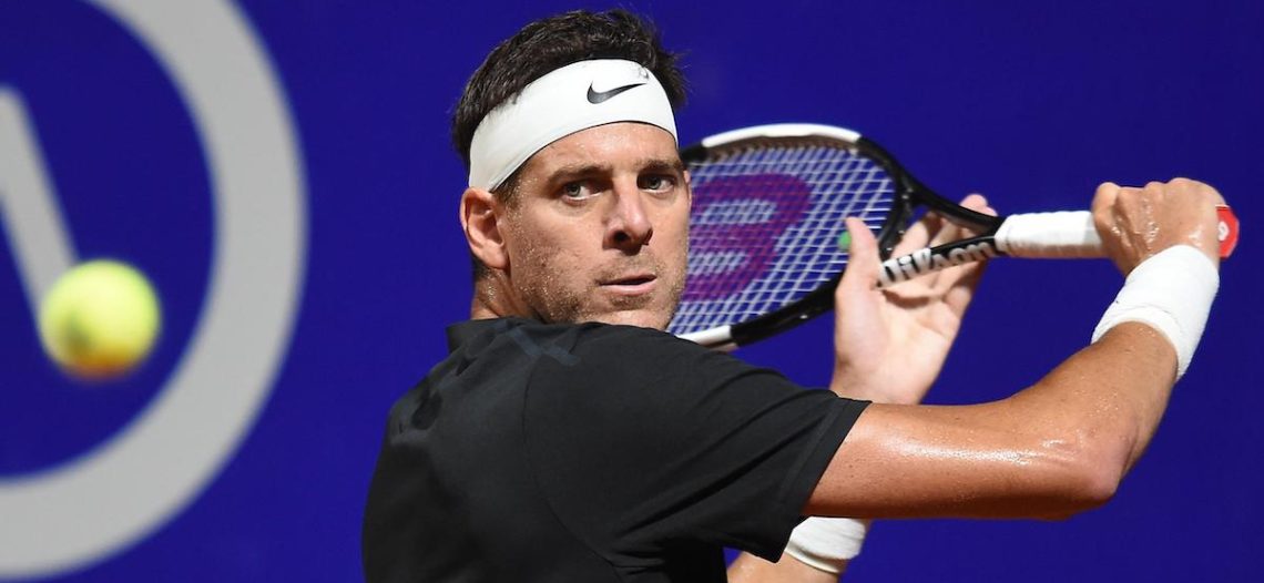 Juan Martín del Potro llora al ser eliminado en Argentina
