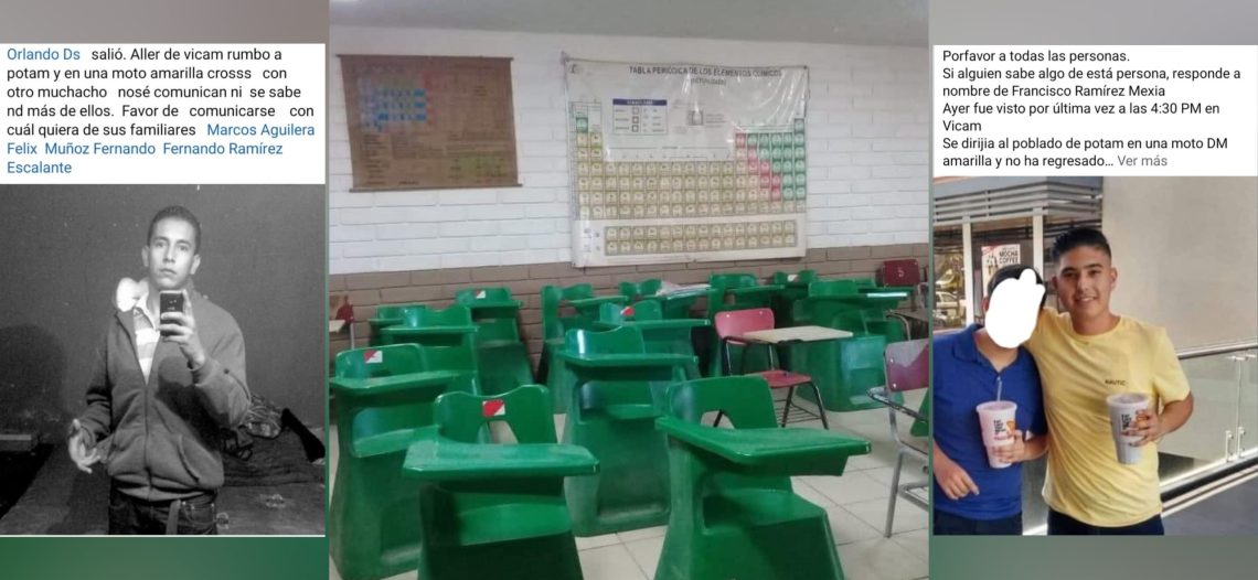 Por temor a delincuencia se suspenden clases en poblado de Vicam