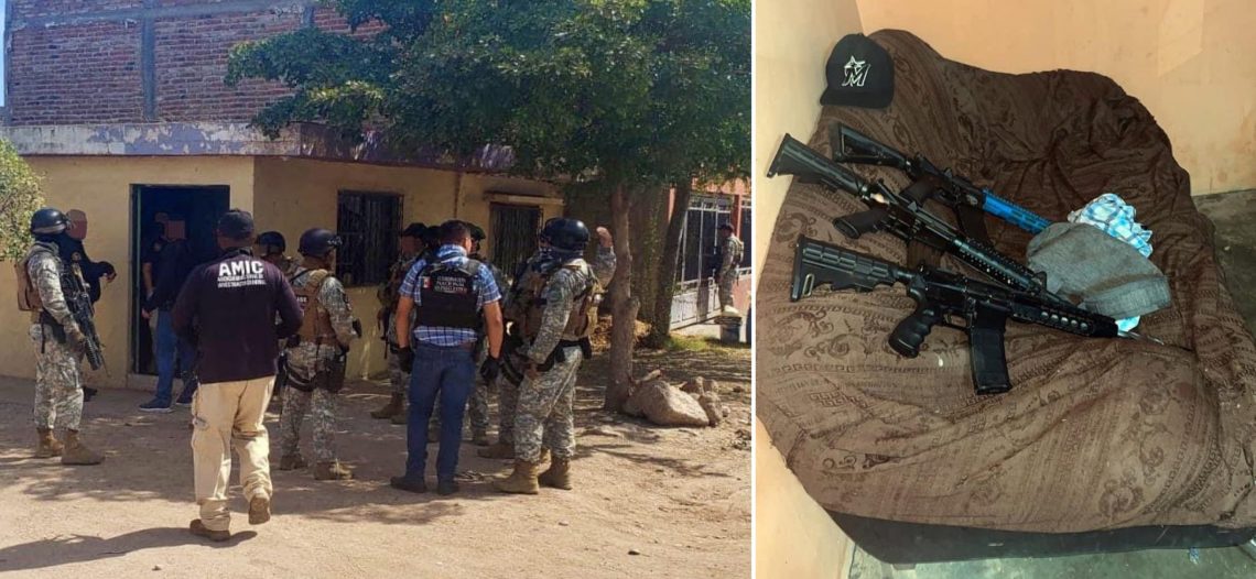 Agentes AMIC capturan a tres sicarios menores de edad, por doble homicidio en Cajeme