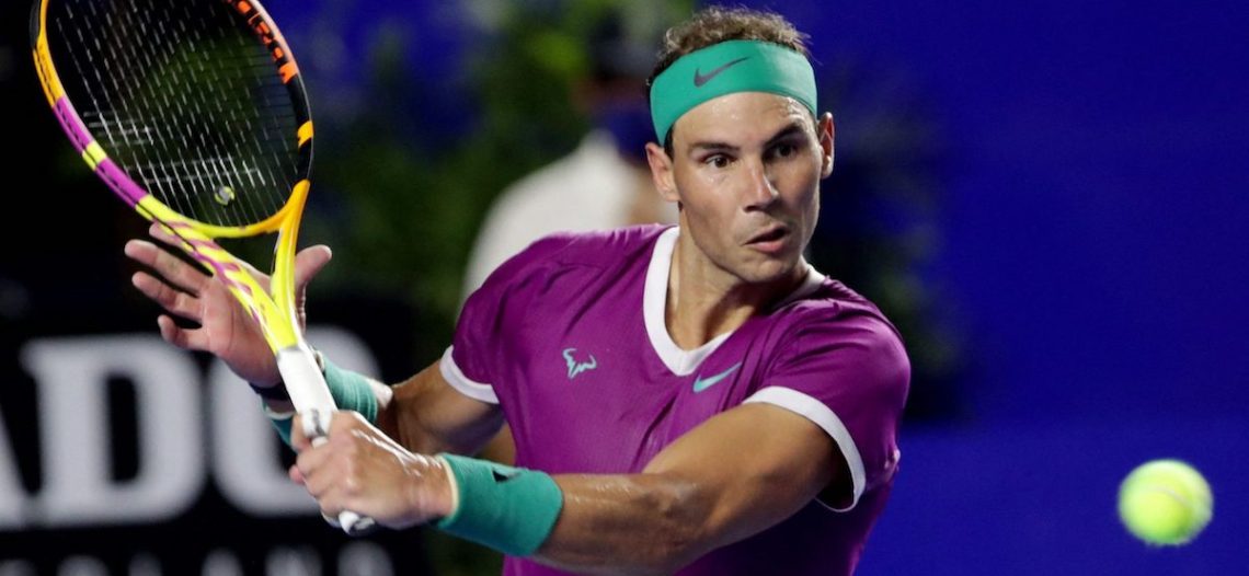 Rafael Nadal debuta con victoria en el Abierto Mexicano