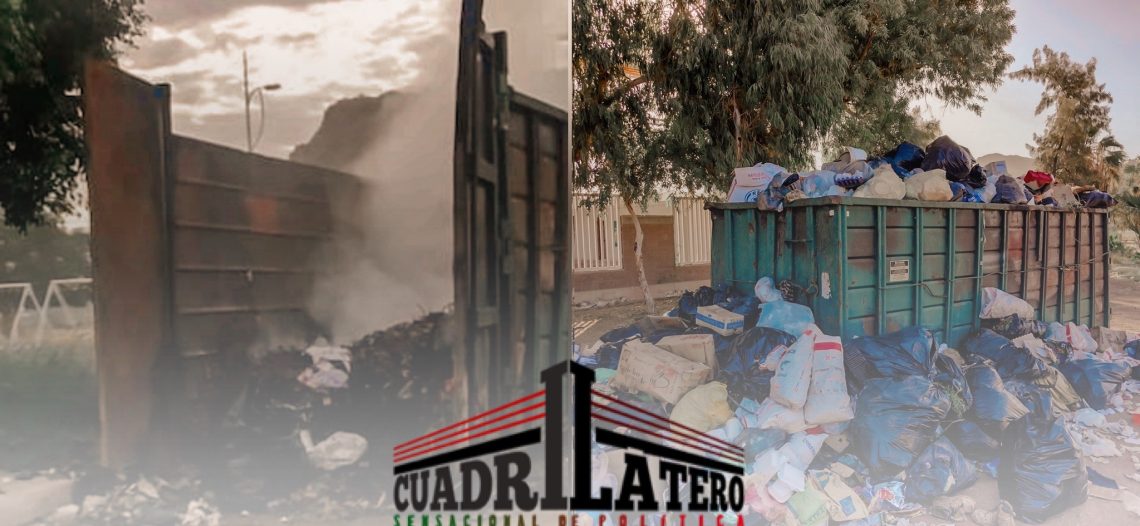 Contenedores de basura en Guaymas pueden ser un problema