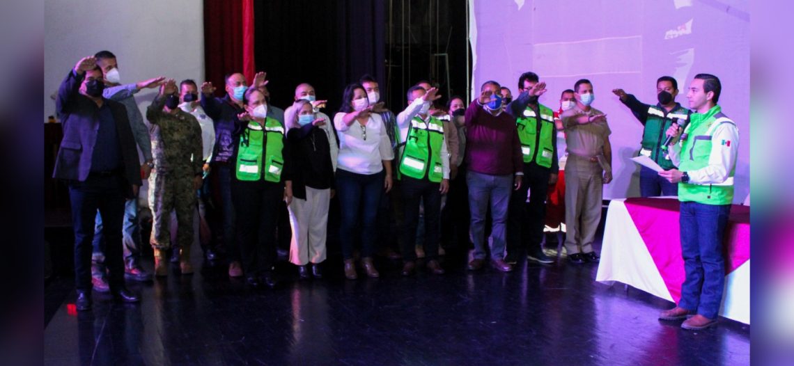 Toma protesta Consejo Municipal de Protección Civil 2021-2024