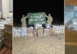 Nuevo golpe al “narco”: aseguran más de dos toneladas de drogas en Caborca y Puerto Peñasco