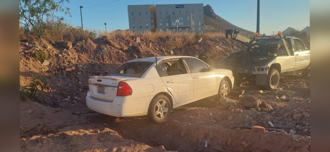 Se registró salida de camino en el puente de Miramar
