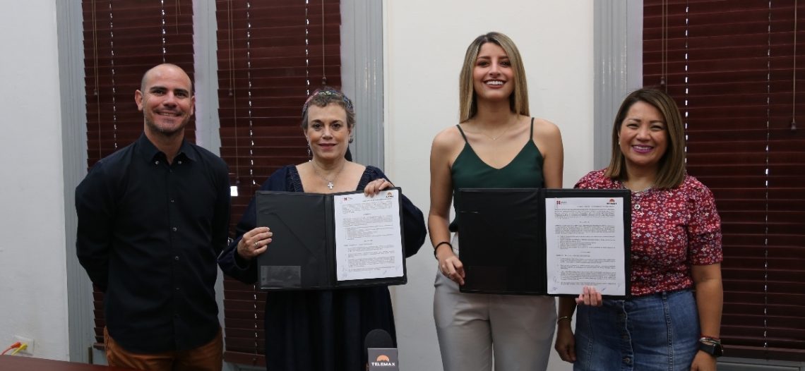 Firman convenio ISC y Telemax para fortalecer la difusión de la cultura