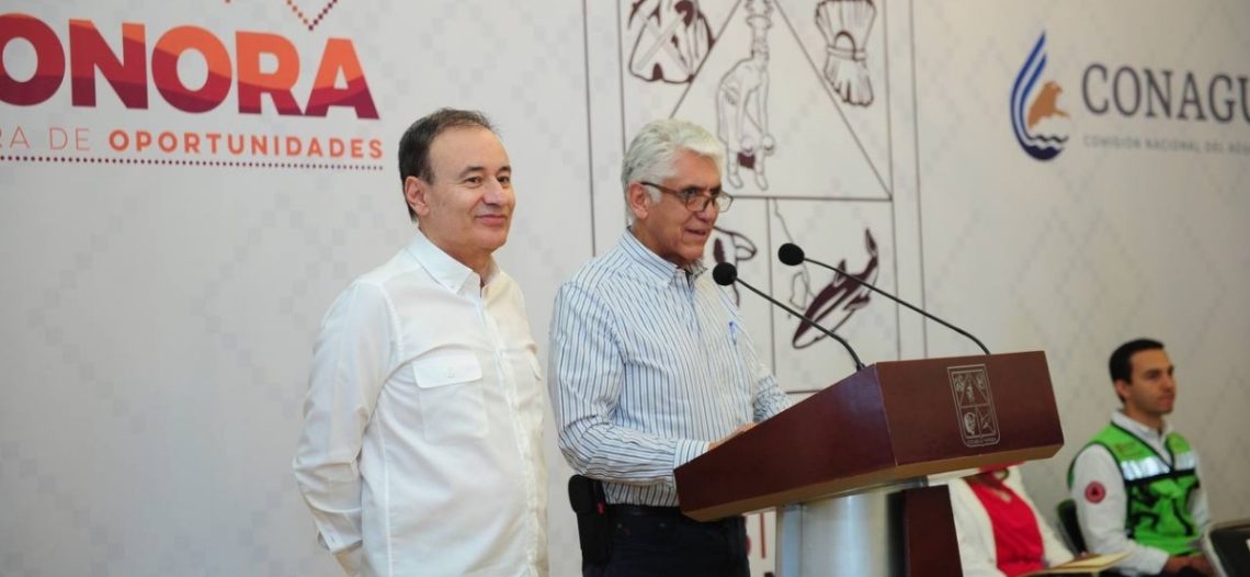 Gobierno de Sonora y Conagua garantizarán abasto de agua por los próximos 30 años