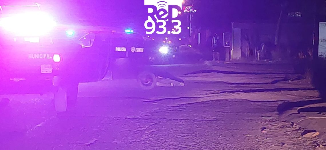 Ejecutan a hombre frente al acceso a colonia Valle del Mar