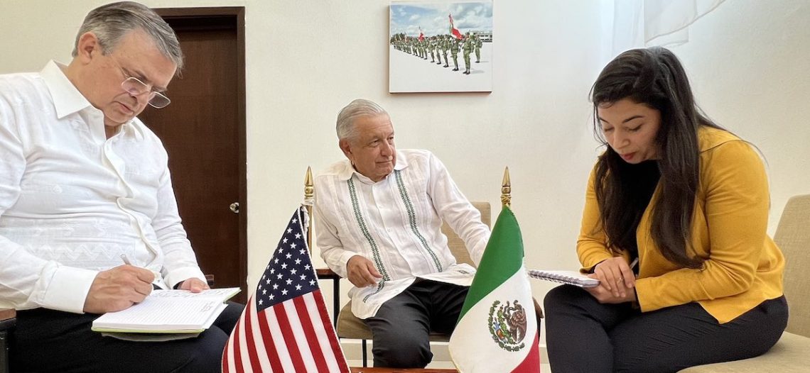 Pactan pasos para reducir la migración; México y Estados Unidos