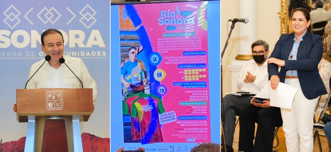 Gobernador Durazo anuncia Carrera Río Sonora Trail 2022; ofrecerá un millón de pesos en premios