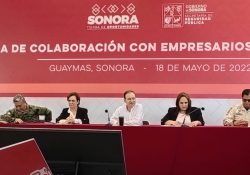Firman convenio Seguridad Pública Estatal y empresarios guaymenses