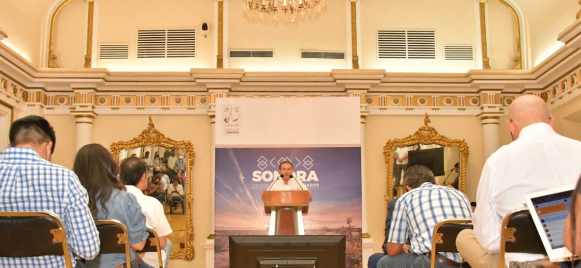 Presenta gobernador Alfonso Durazo programa emergente contra la sequía en Sonora