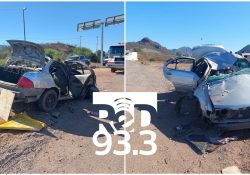 Cuatro lesionados por accidente a la altura del puente de San Carlos