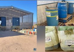Marinos y policías aseguran narcolaboratorio de “crystal” en Guaymas