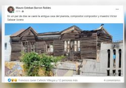 Advirtieron hace dos días el destino de la histórica casa de Víctor Salazar