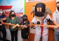 Inauguran tercer piso y sala de cine del Hospital Infantil del Estado
