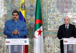 Nicolás Maduro visita Argelia tras no ser invitado a Cumbre de las Américas