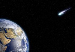 Captan cometa que se podría acercar a la Tierra en julio de 2022