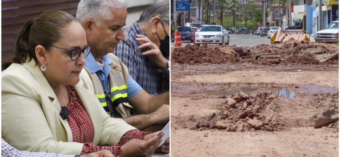 Advierte la alcaldesa: serán obras molestas, pero debemos tener paciencia