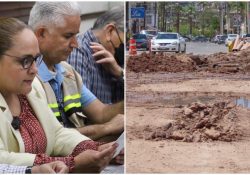 Advierte la alcaldesa: serán obras molestas, pero debemos tener paciencia