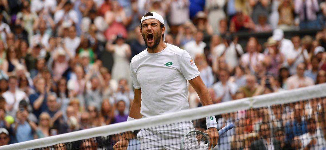 Berrettini, baja de Wimbledon por covid