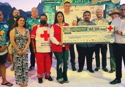 Donan recursos del “Dorado Derby” a Cruz roja y a “Clean up” de San Carlos