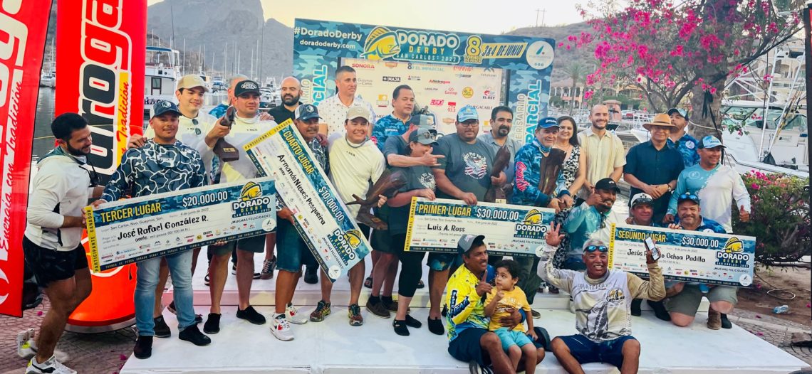 Luis Ross gana el “DORADO DERBY” con un ejemplar de 13.5 kilogramos