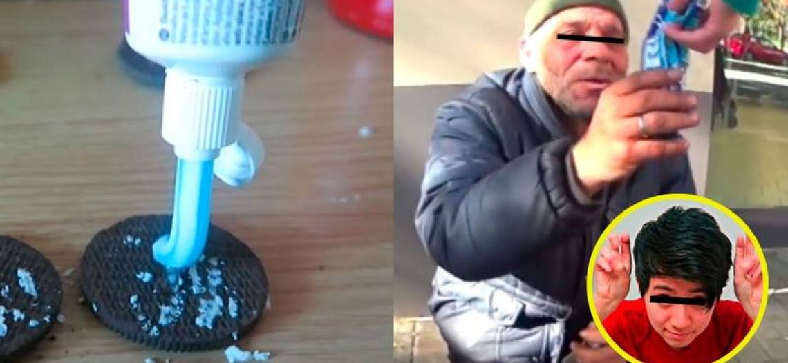 Youtuber que regaló galletas con pasta de dientes a indigente no podrá subir videos en 5 años