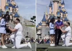 Empleado de Disney interrumpe propuesta de matrimonio; su acción divide opiniones