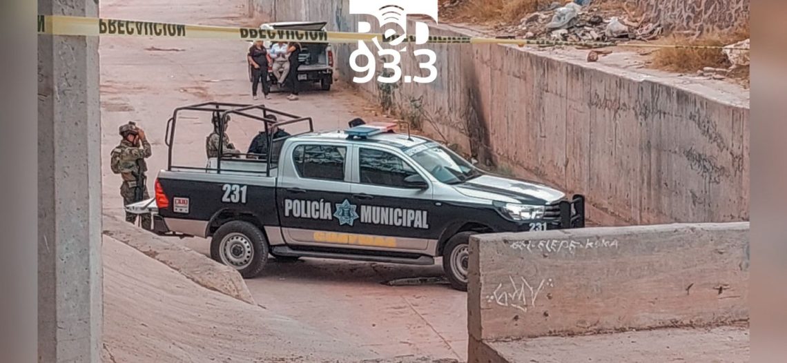 Dejan cuerpo sin  vida en Arroyo de colonia Las Palmas