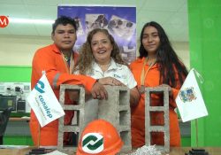 Alumnos del Conalep crean tabiques antibalas en Tamaulipas