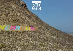 Letras de colores anuncian el arribo a San Carlos; es el color de la unidad, afirman empresas y autoridades